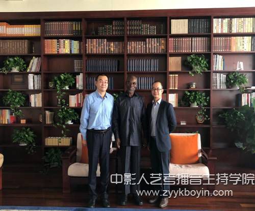 浙傳副院長在相關負責人陪同下會見Haji副校長